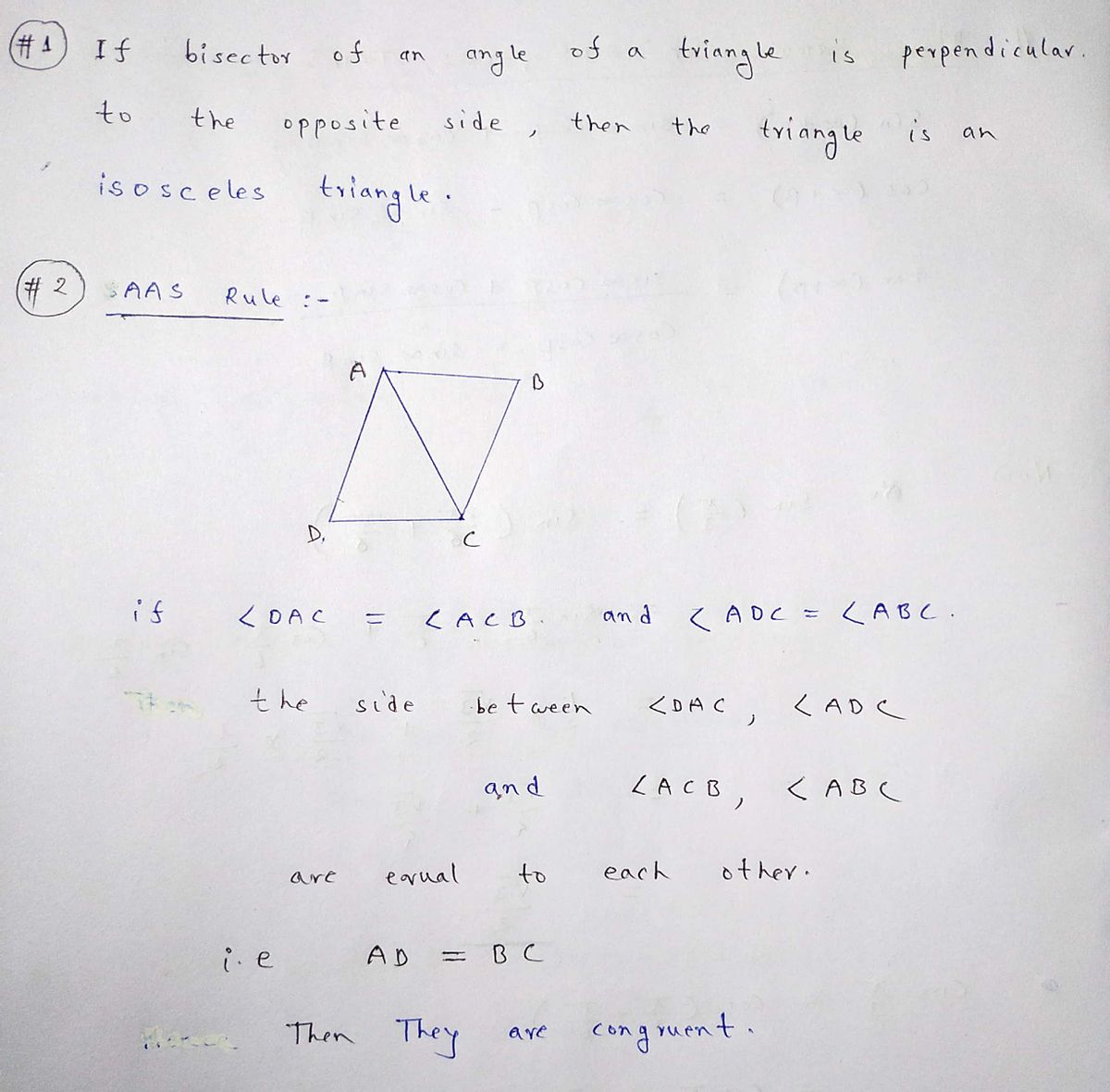 Geometry homework question answer, step 1, image 1